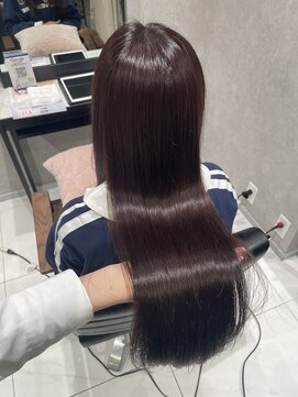 フォルテノエル 静岡鷹匠店(FORTE Noel) 髪質改善/ピンクブラウン/ロング