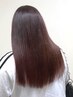 【人気No.1☆☆】カット＋透明感カラー＋髪質改善艶トリートメント￥18,900→