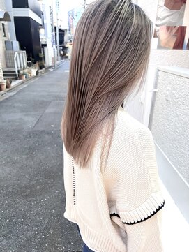 ヨッカ(YOCCA) バレイヤージュ ストレート