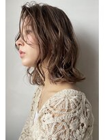 レセ 南柏店(Laissez)&nbsp;ボブ　ウェーブ/切りっぱなしボブ/ミディアムボブ【レセ南柏店】