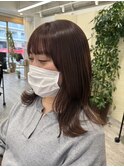 【青葉区】可愛さと上品さを両立♪甘めブラウンカラー