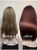 りんご幹細胞髪質改善☆縮毛矯正/オージュア/ウルトワ/新宿