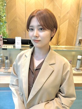 ロンドフルール 大宮東口(Lond fleur) ミニウルフレイヤーカット顔周りカット前髪カットショート/大宮