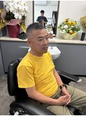 メンズ刈り上げ短髪ソフモヒベリーショート簡単ジェルセット