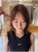 ブリーチなしオリーブブラウンオリーブベージュ透明感カラー