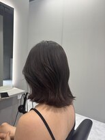 バディ 中野駅前店(BUDDY)&nbsp;ボブレイヤー×寒色ブラウン(カット＋ケアカラー)