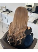 ハイトーン×プルエクステ