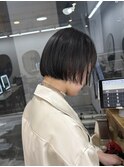 ミニボブ【渋谷/表参道/Merak/髪質改善/縮毛矯正】