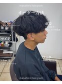 無造作シャドウルーズマッシュパーマ大宮メンズカットパーマ