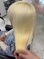 サロウィン 新潟万代店(SALOWIN)&nbsp;ブリーチオンリー抜きっぱなしカラー