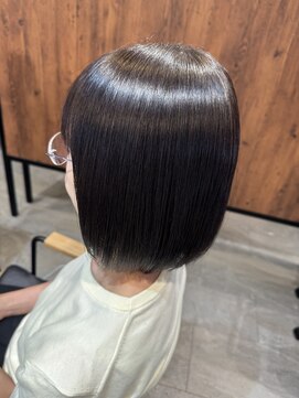 ゴートヘア(GOAT hair) お手入れ簡単ボブ