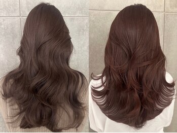 ウィスプ 赤羽店(wisp)の写真/《美肌カラー診断》パーソナルカラーに基づいて肌が1番キレイに見えるカラーをご提案♪#透明感カラー