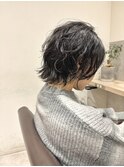 【RYOHEI】ウルフパーマ_ニュアンスパーマ_レイヤーカット