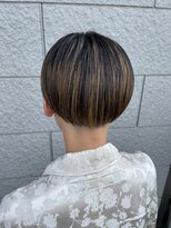 セットアップ 倉敷美和店(SET-UP) 小顔ツーブロックショートハイライト