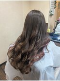 プルエクステでロングヘア　