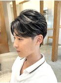 【neuk服部】リバースセンターパートハイライトヘア