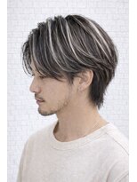 アンディー(&dy)&nbsp;センターパート×ラフメッシュショート