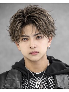 アストラ(ASTRA) MEN’S HAIR/波巻きツイストスパイラル/リバースセンターパート