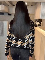 ユンク(UNC)&nbsp;髪質改善『ノフ』トリートメント お客様画像。(加工無し)