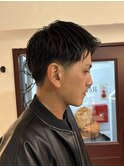 テーパーフェードショート