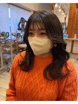 ジルフラン(JILL franc) レイヤーカット4/10ブラウンベージュ
