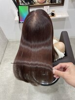 ラナ(Lana)&nbsp;【Lana】ラベンダーブラウンストレート　美髪　髪質改善カラー