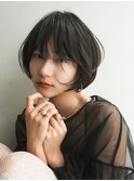 大人可愛い20代30代40代50代小顔ショートボブナチュラルショート