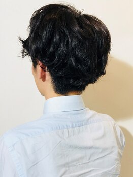 オガヘアー(OGA hair)の写真/【19：30まで/TELでどうぞ】隠れ家BARBERでON/OFFキマるstyleに★トレンドデザインもお任せ◎