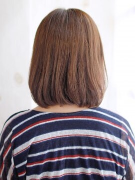 ヘアメイク ナル(hair make nalu) ナチュラルカールのカジュアルボブ