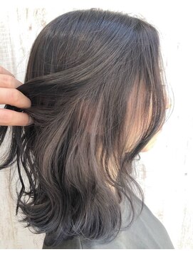 ジーナ 福岡天神(Zina) 【Zina】インナーカラーピンク/イヤリングカラー/20代30代40代