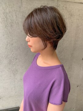 ロンド パルティール 大宮(Lond partir) 【石田勇士郎】アッシュブラウン毛先パーマネオウルフショート