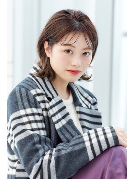 ミチオ ノザワ ヘアサロン ギンザ(Michio Nozawa HAIR SALON Ginza) 外ハネベースの耳掛けボブ☆