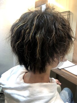 モンプルポ(momp repos) 【momp】ツイスト/マッシュ/ハイライト【メンズ】