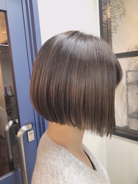 ニット 銀座(knit) ナチュラルストレート/前下がりボブ/簡単ヘア《knit銀座 秦》