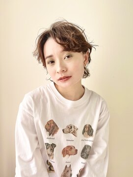 シスタ(SISTA) 【SiSTA】くすみベージュ×デザインカラー