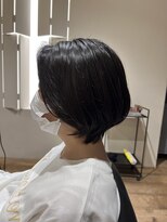 クローゼット 新宿(closet)&nbsp;外ハネボブ/ペールベージュ[髪質改善/ヘッドスパ白髪染め/新宿】