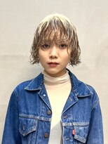 テトヘアー(teto hair) ボブ ブリーチ ローライト