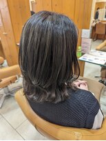 ヘアーアンドメイク エクリ 不動前店(Hair&Make equri)&nbsp;白髪を目立たせない！おしゃれハイライトカラー