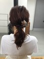 髪化粧 トラスト(trust)&nbsp;ヘアアレンジゆるふわが可愛いですね！