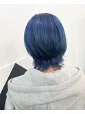 ブルーネイビーカラー/ボブウルフ[大宮駅]