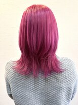 ヘアーデザイン アズール(Hair Design Azur) 【Azur】 Vivid pink