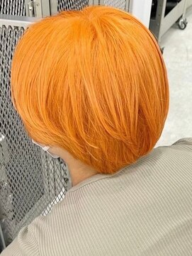 ウィコ 新宿(WICO) オレンジショート[新宿駅/イメチェン/チェリーブラウン]