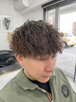 ハイバレーヘアーメゾン(HIGH VALLEY HAIRMAISON) ツイストスパイラルマッシュ男子モテ髪アッシュカラーハイライト