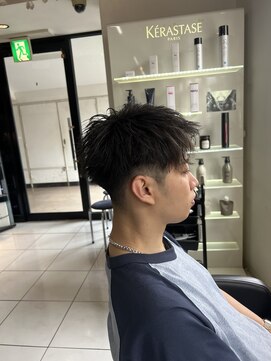 アイズ 海老名(AIZU) アップバング ザクザクショート スパイキーショート