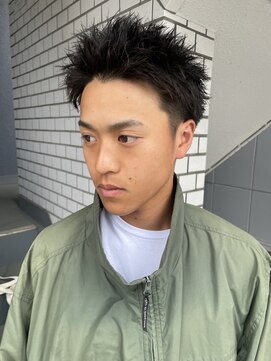 クオル 立川(QOL) アップバングスパイキーショートベリーショート刈り上げ