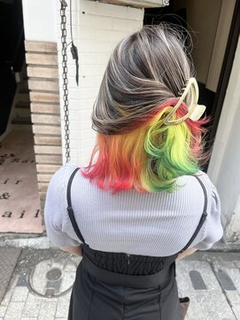 ヘアビューティースタジオ ラルガ(Hair beauty studio Raruga) インナーカラー