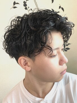 フラワー ナガハマ(Flower Nagahama) スパイラルパーマ×ナチュラルフェード