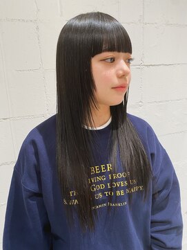 ブランコ 名古屋栄(BLANCO) 酸性ストレート×顔まわりレイヤー