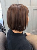 【ヘアジュレドゥ 杉下】ハイライトで大人カラー