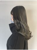 ダークグレージュカラー/透明感カラー